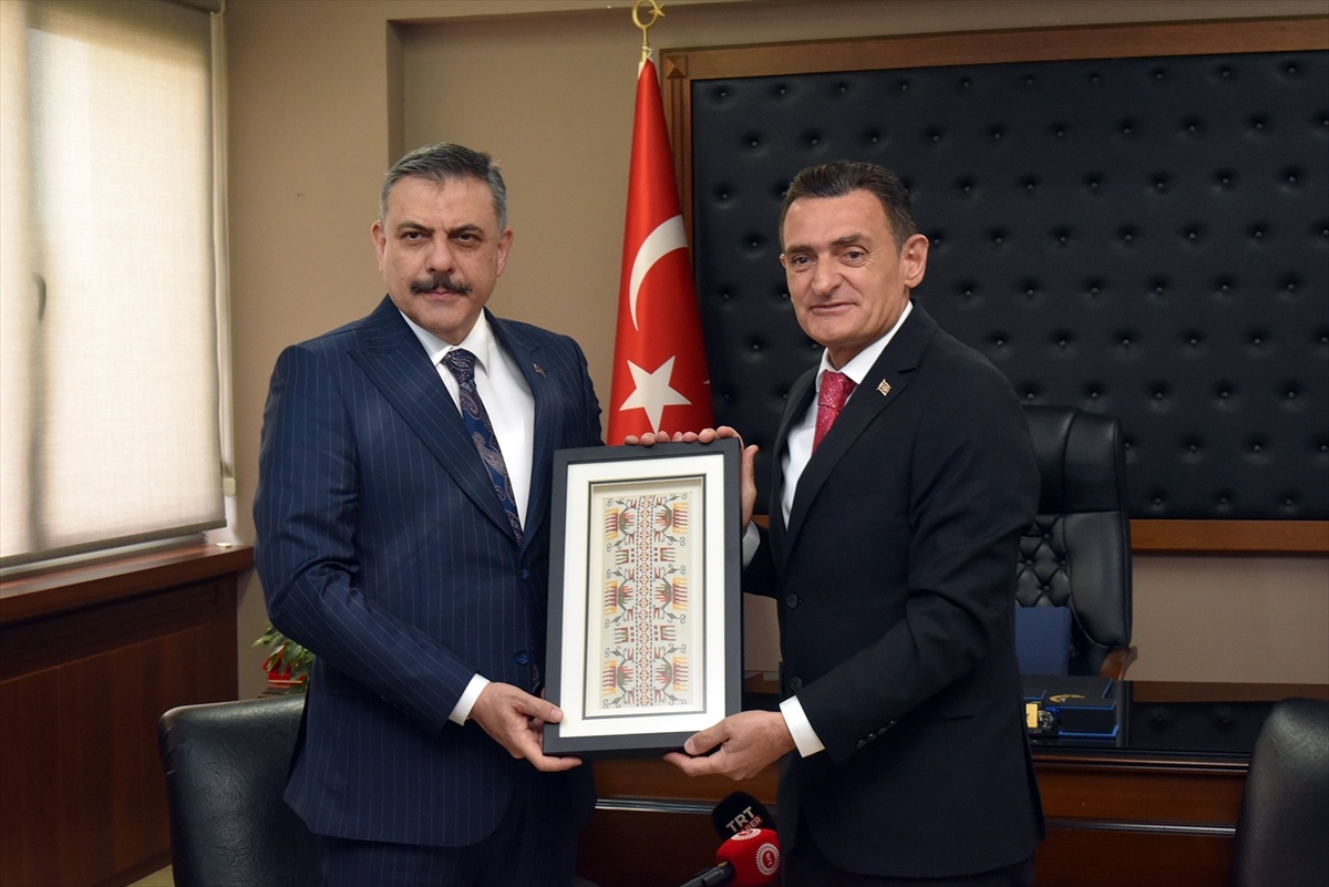 İçişleri Bakanı Çiftçi, KKTC\'de Temaslarda Bulundu