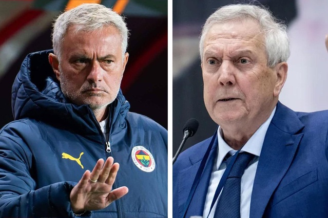 Jose Mourinho'dan Aziz Yıldırım'a tebrik telefonu