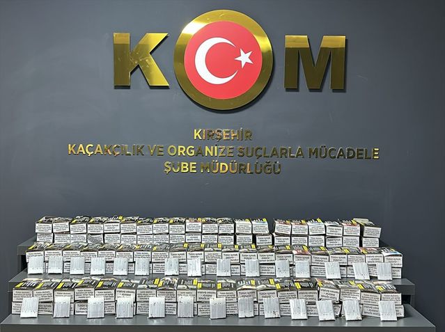 Kırşehir'de 24 Bin Dolu Makaron Ele Geçirildi