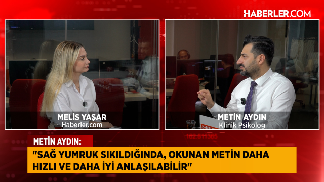 Klinik Psikolog Metin Aydın: Sol yumruğu sıkmak hatırlamayı kolaylaştırıyor