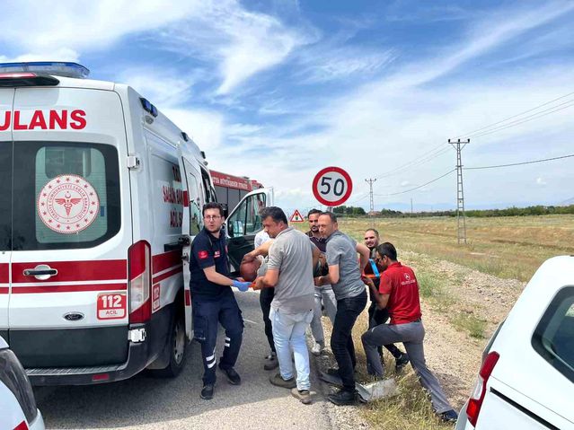 Malatya'da Trafik Kazası: 3 Yaralı