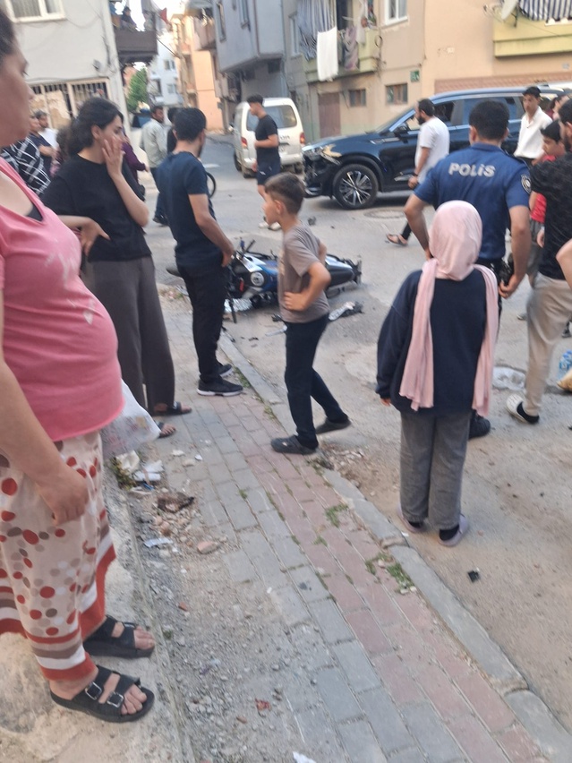 Gemlik'te Motosiklet Kazası!