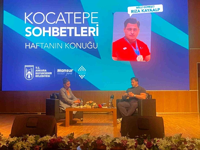 Rıza Kayaalp: "Sporcular Yeteneğini Ülkesi İçin Kullanmalı"