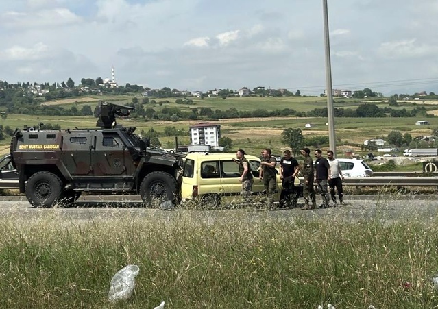 Samsun'da Zincirleme Kaza: 1 Yaralı