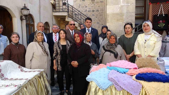 Kilis'te Şehit Aileleri ve Gazilerin Hayır Çarşısı Açıldı