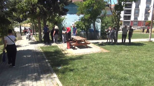 Silivri'de Çatıda Yangın Çıktı