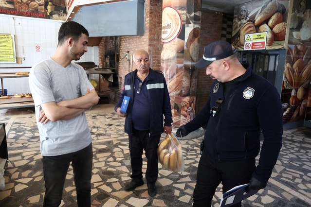Sivas'ta Fırın Denetimi Yapıldı