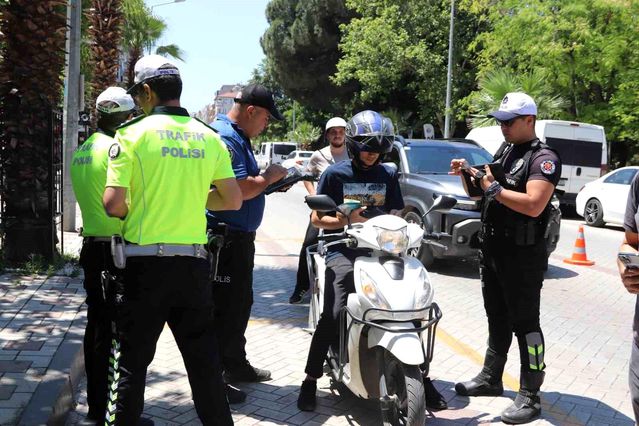 Turgutlu'da Kask Denetimleri Sıkılaştırıldı
