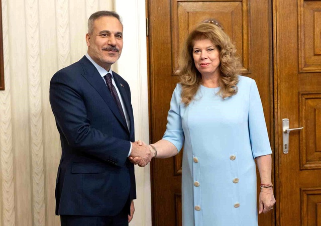 Hakan Fidan Bulgaristan'da