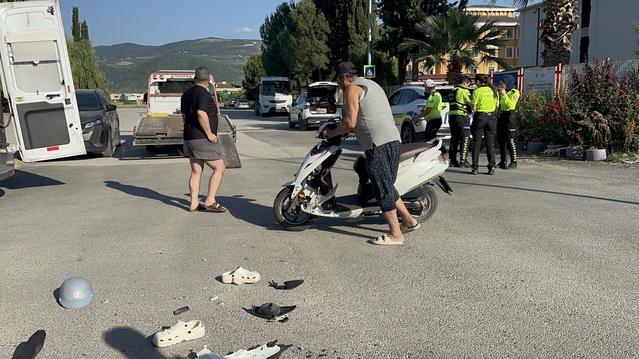 İznik'te Kaza: Motosikletle Çarpışma