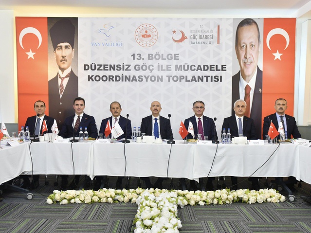 Düzensiz göçle mücadelede 13. Bölge Koordinasyon Toplantısı 