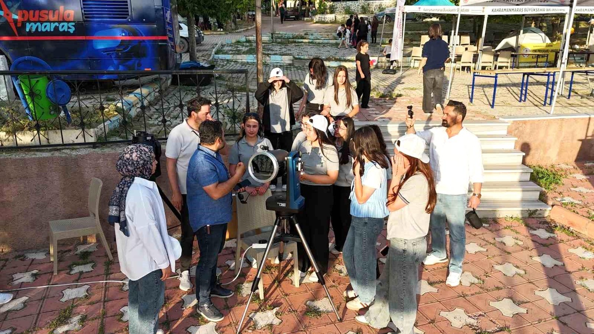 Ekinözü\'nde astronomi ve gökyüzü gözlem şenliği düzenlendi