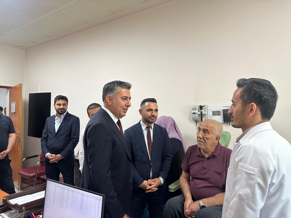 Sağlık Müdürü Kozluk\'ta İncelemelerde Bulundu
