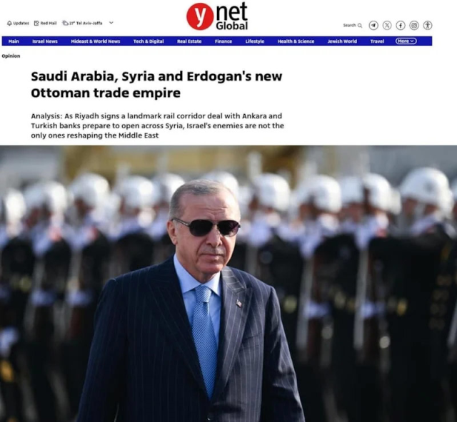 İsrail basınından Cumhurbaşkanı Erdoğan için çarpıcı analiz: <a class='keyword-sd' href='/osmanli/' title='Osmanlı'>Osmanlı</a> dönemini...
