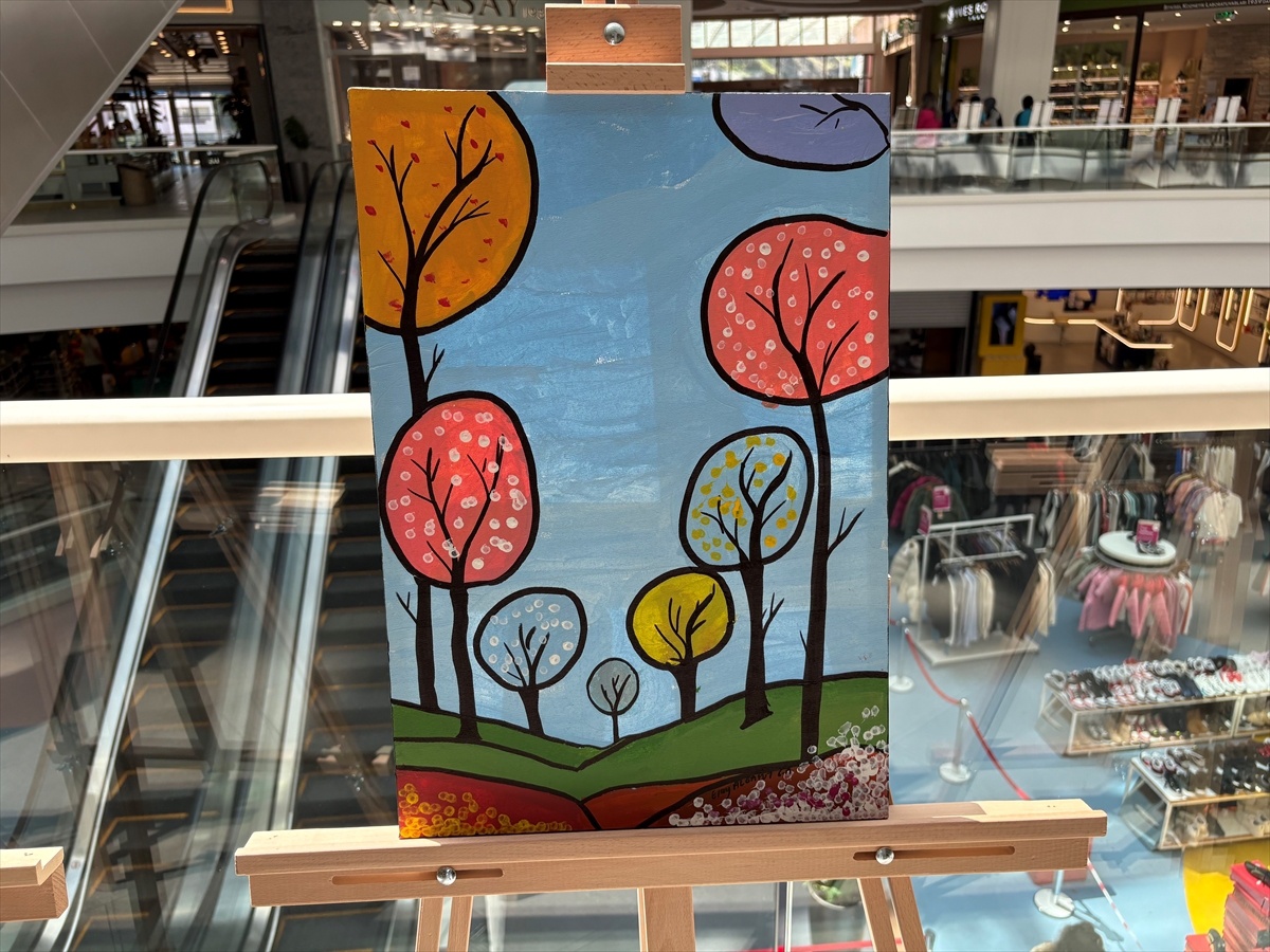 Köyden Şehre Sanat Sergisi Açıldı