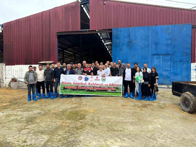 Kayseri'de Manda Yetiştiriciliğine Teknik Destek