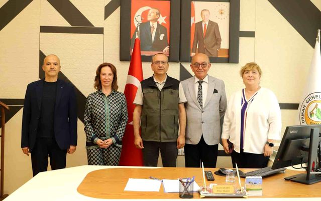 Kütahya'dan Orman Müdürü'ne Ziyaret