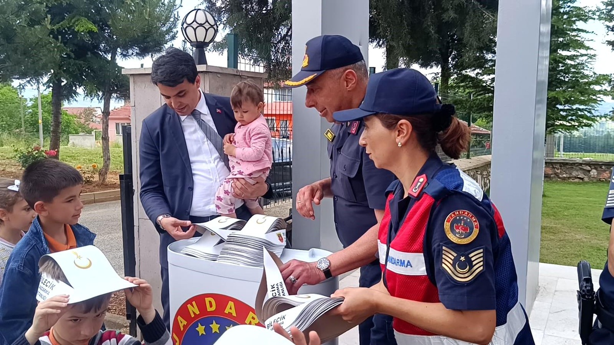 Pazaryeri\'nde jandarmadan öğrencilere unutulmaz gün