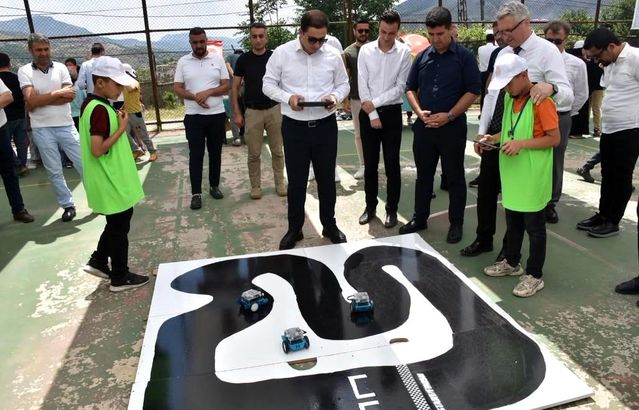 Sason'da Robotik ve Teknoloji Sergisi