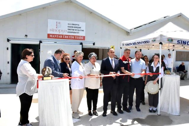 Sinop'ta Modern Tarım Tesisi Açıldı