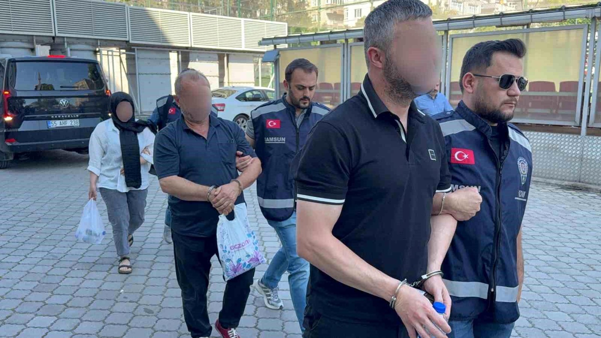 Samsun\'da Tefecilik Operasyonu: 3 Gözaltı