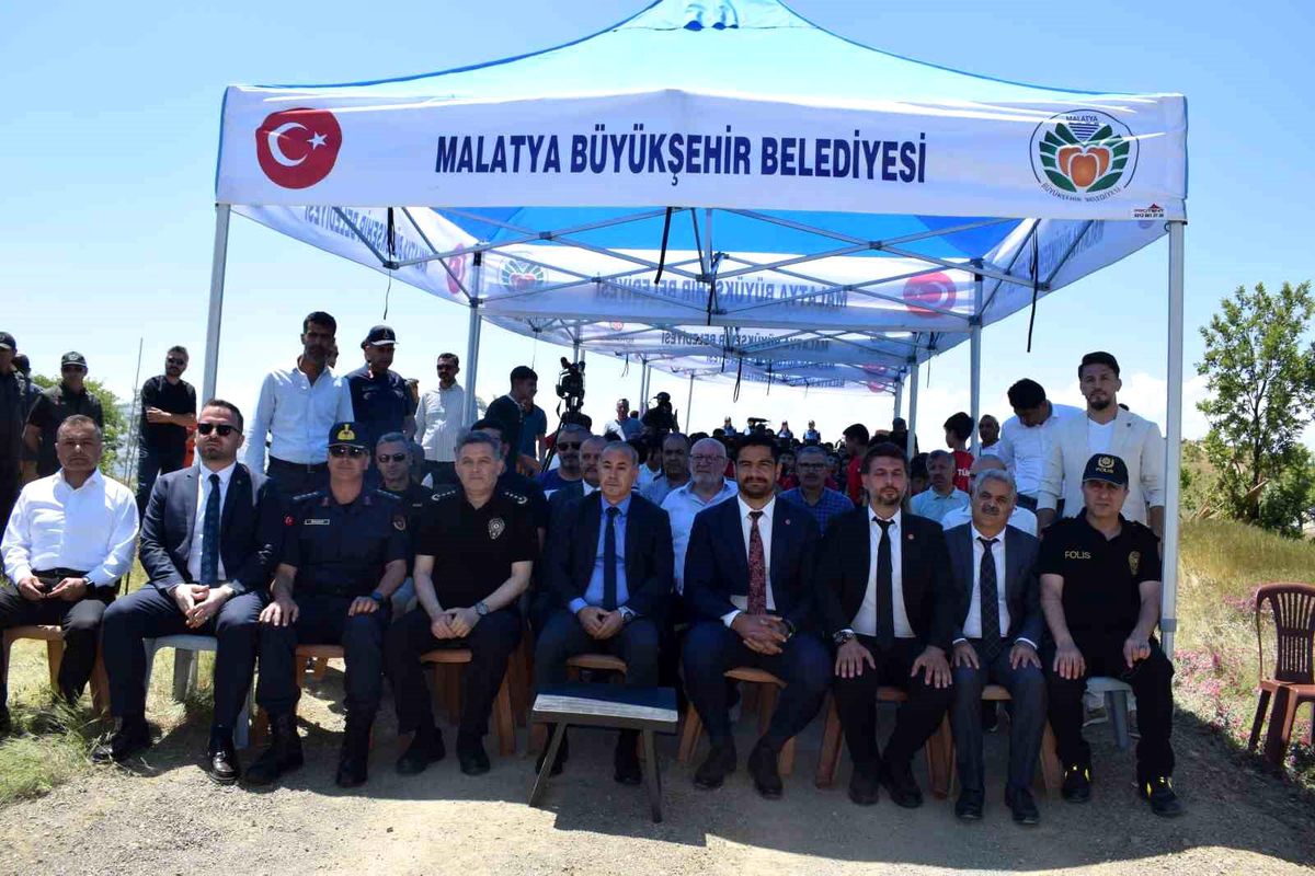 Türkiye Güreş Federasyonu Hatıra Ormanı Malatya\'da törenle açıldı