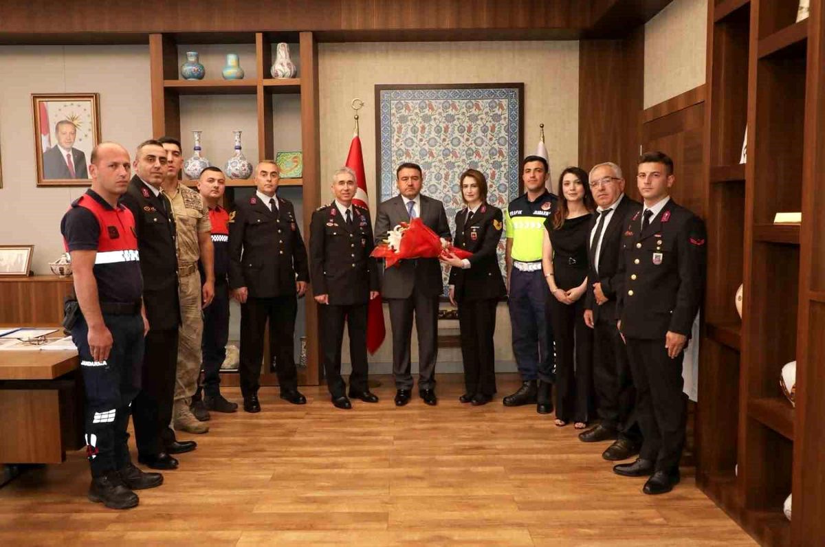 Kütahya Valisi\'nden Jandarma\'nın 187. yılına özel kabul