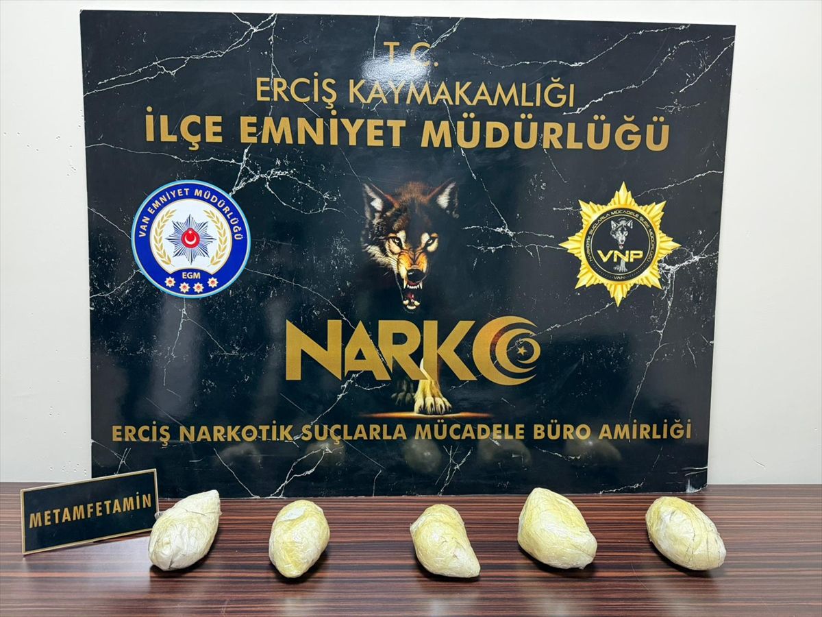 Erciş\'te 2,5 Kilo Uyuşturucu Ele Geçirildi