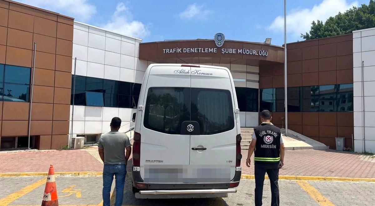 Mersin\'de Trafik İhlaline 20 Bin TL Ceza