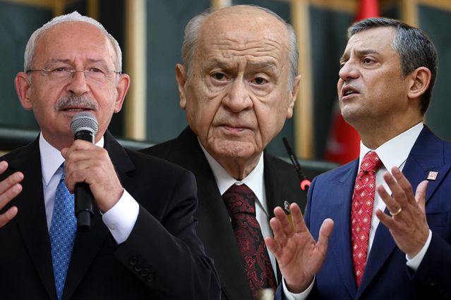 Bahçeli'den Kılıçdaroğlu ve Özel'e tepki: Şapkalarını önleri