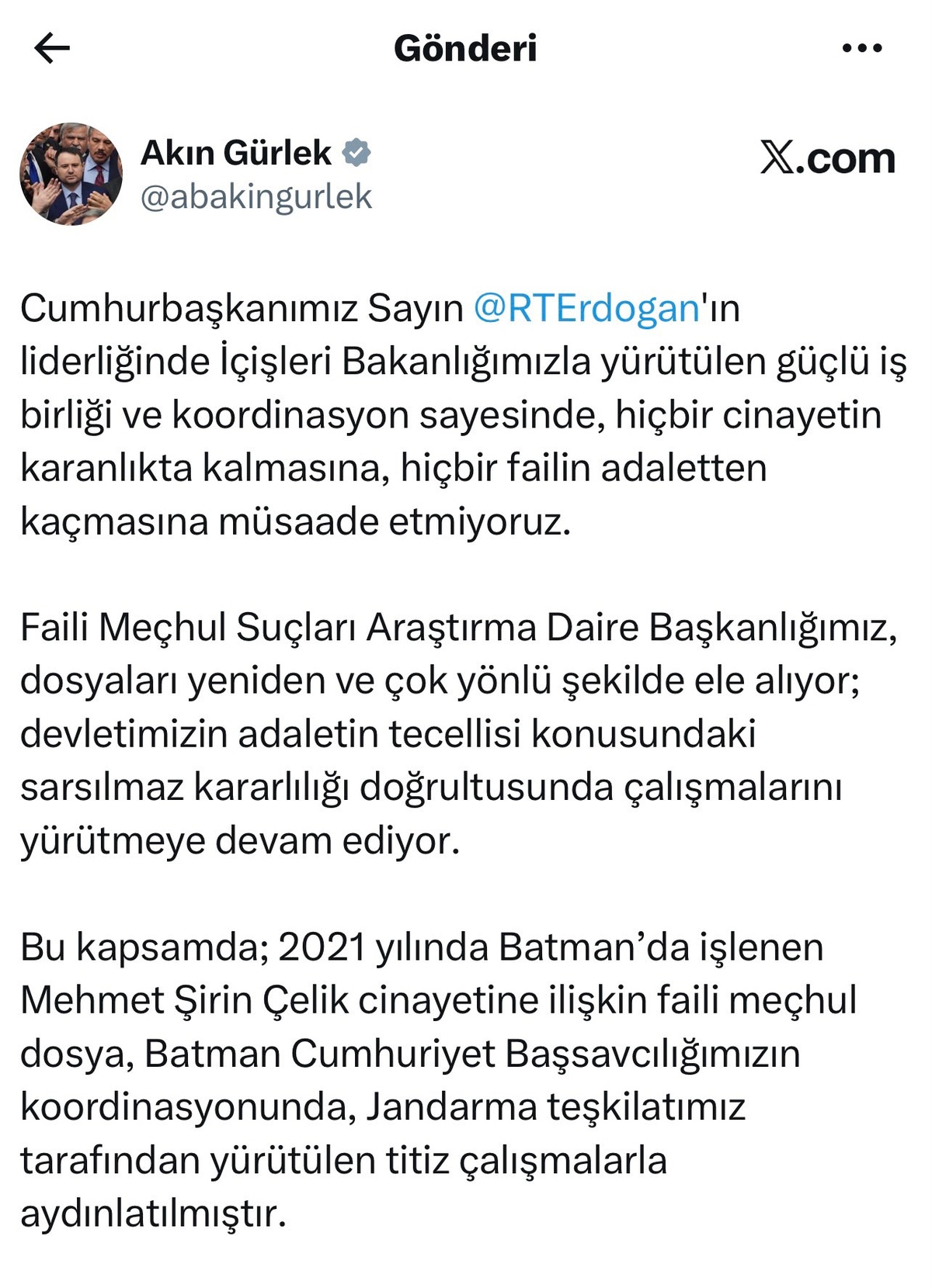 Batman cinayeti aydınlatıldı: 11 gözaltı