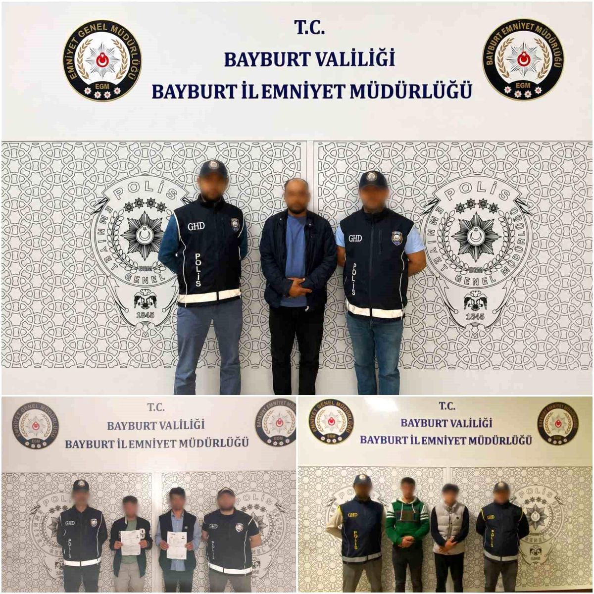 Bayburt\'ta Göçmen Kaçakçılığı Operasyonu
