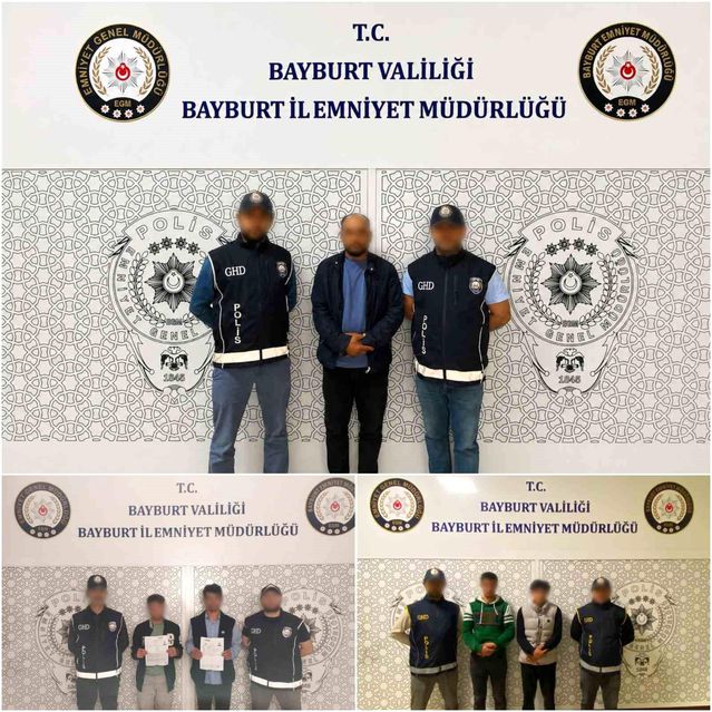 Bayburt'ta Göçmen Kaçakçılığı Operasyonu