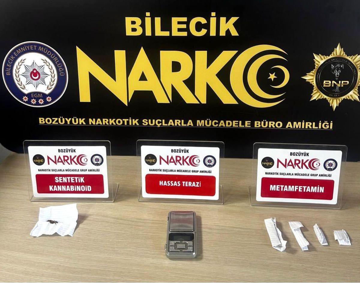 Bilecik\'te Uyuşturucu Operasyonu: 1 Gözaltı