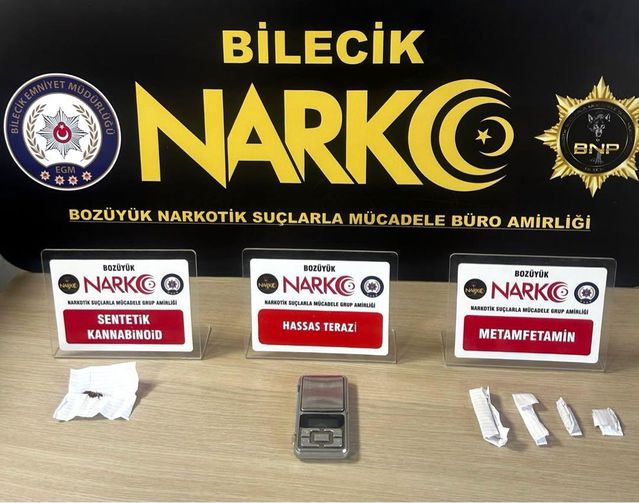Bilecik'te Uyuşturucu Operasyonu: 1 Gözaltı