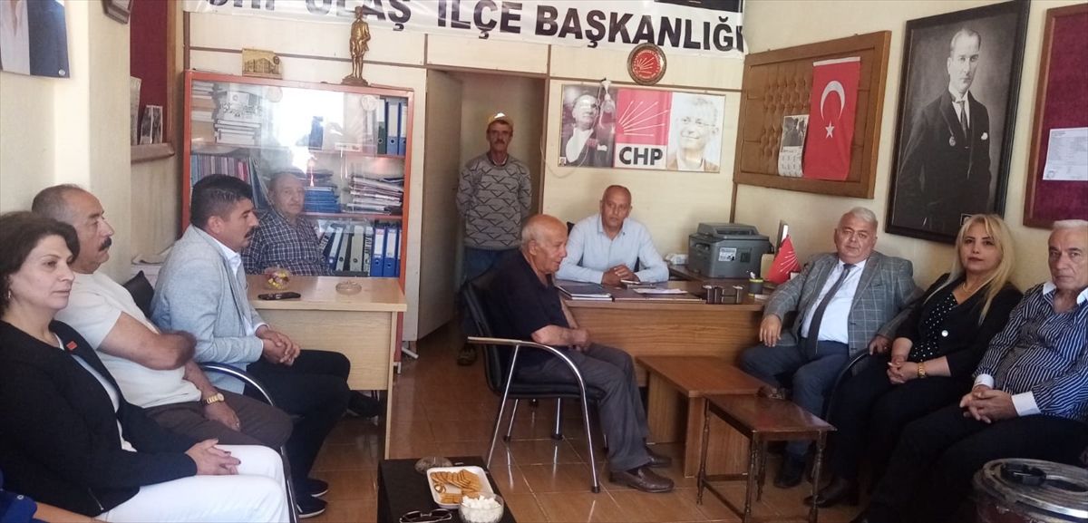 CHP Sivas İl Başkanı Ulaş\'ı Ziyaret Etti