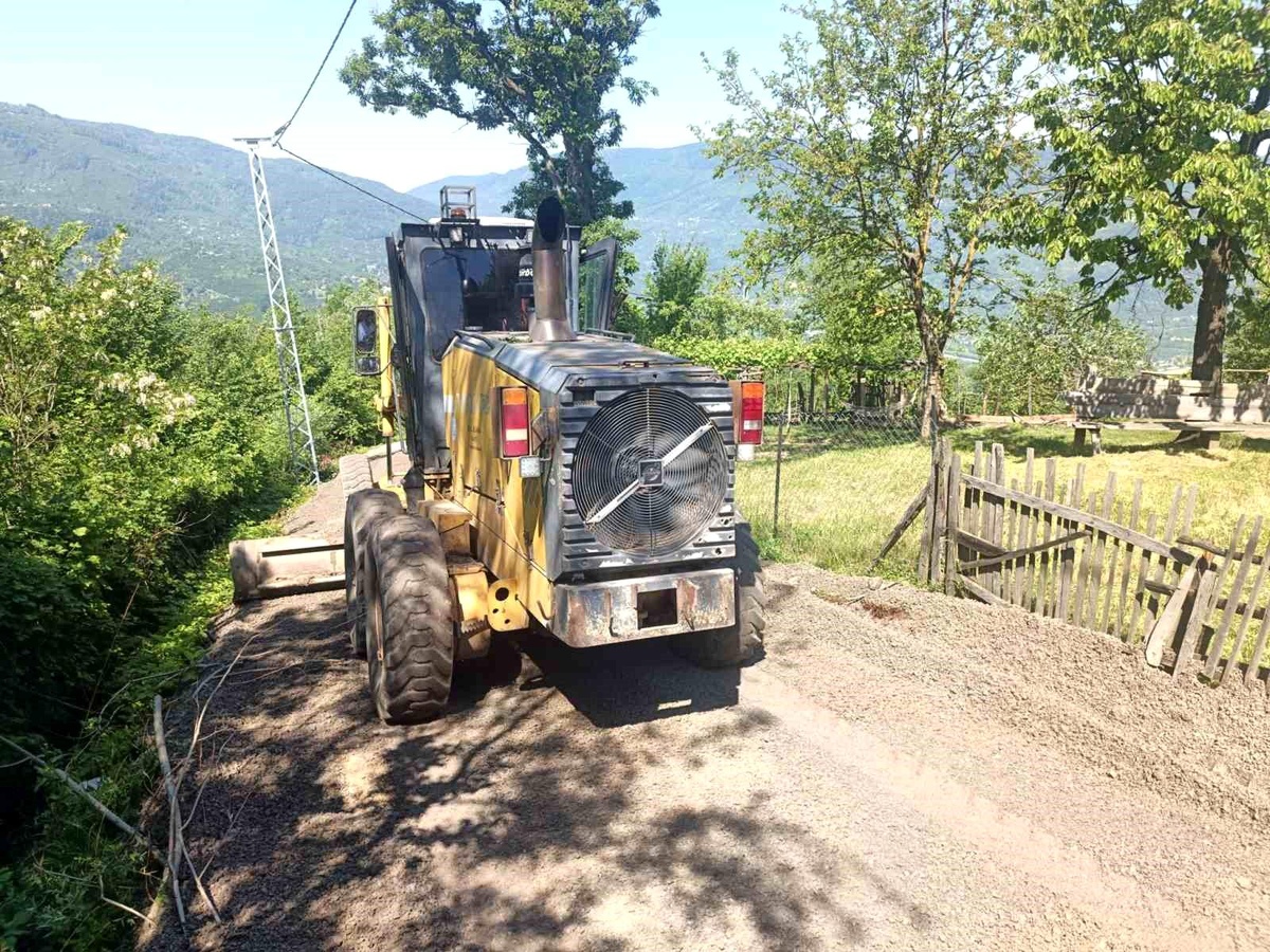 Bakacak Köyü\'nde Asfalt Çalışmaları Tamamlandı