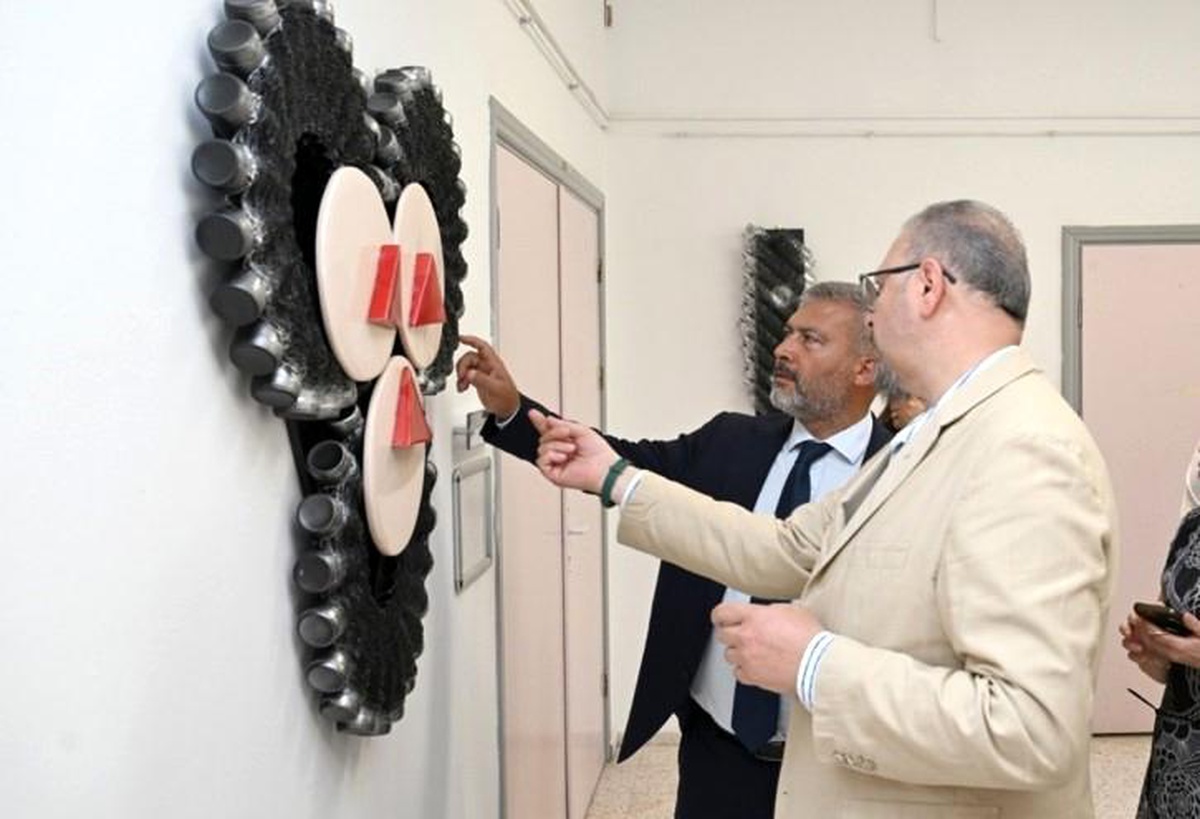 Engelli Öğrencilerden Yıl Sonu Sergisi