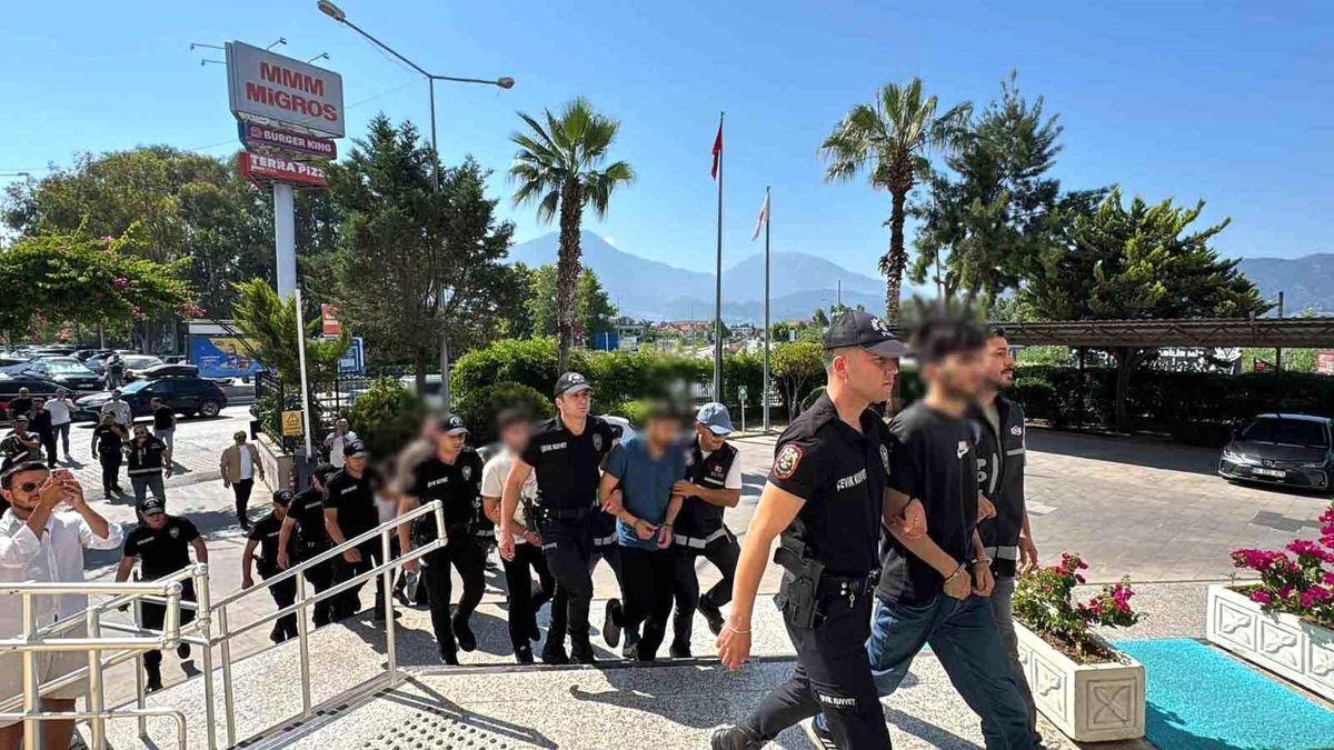 Fethiye\'de Suç Çetelerine Operasyon