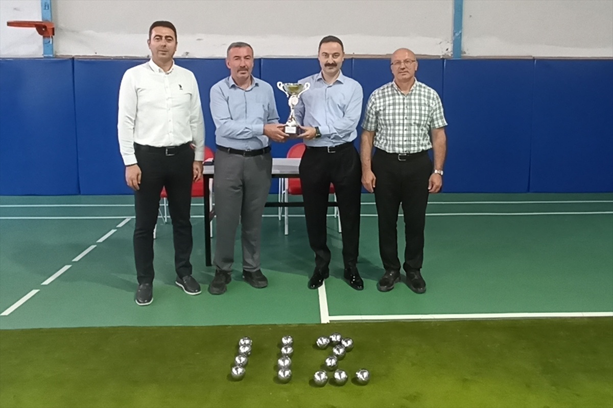 Havza\'da Bocce Turnuvası Sona Erdi