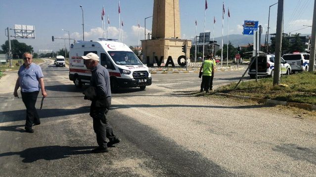 Yalvaç'ta Trafik Kazası: 1 Yaralı