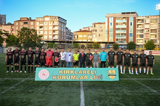 Kırklareli'nde Futbol Turnuvası Devam Ediyor