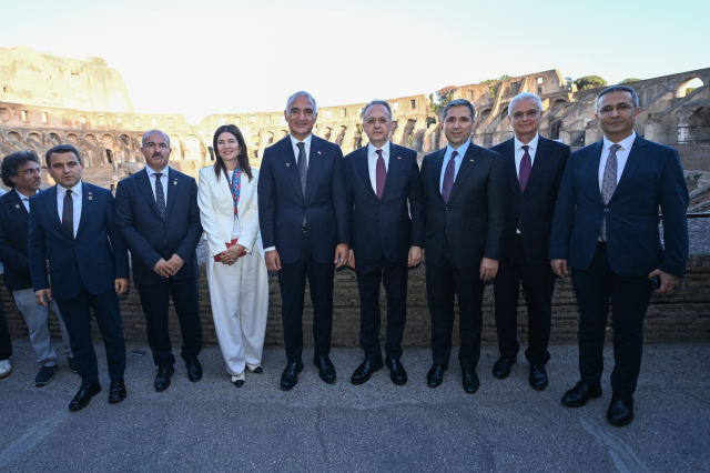 Kültür ve Turizm Bakanlığı'ndan Roma'ya kültürel diploması çıkarması