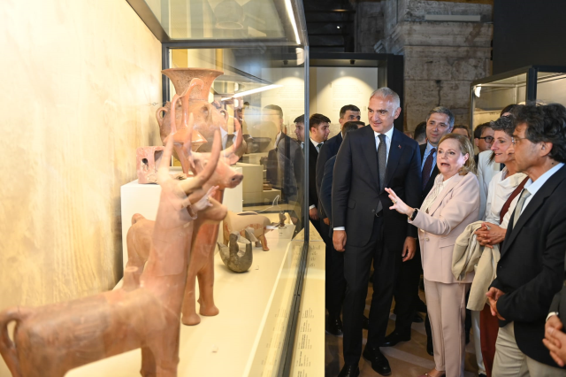 Kültür ve Turizm Bakanlığı'ndan Roma'ya kültürel diploması çıkarması