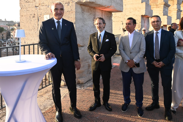 Kültür ve Turizm Bakanlığı'ndan Roma'ya kültürel diploması çıkarması