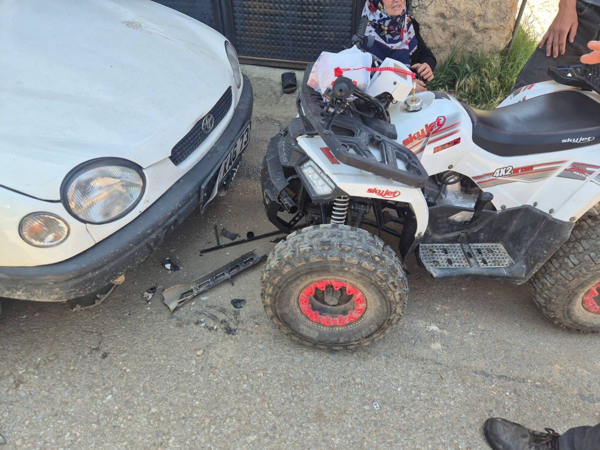 İnegöl\'de ATV\'li Kaza: 69 Yaşındaki Sürücü Yaralandı