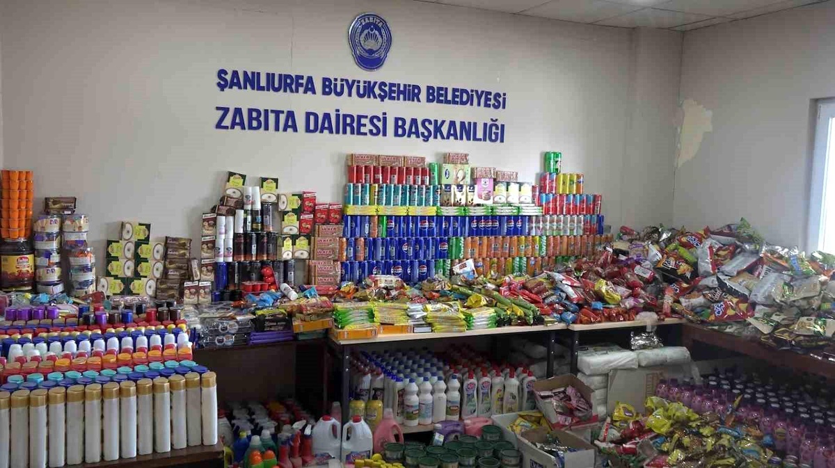 Şanlıurfa\'da tarihi geçmiş ürünlere el konuldu