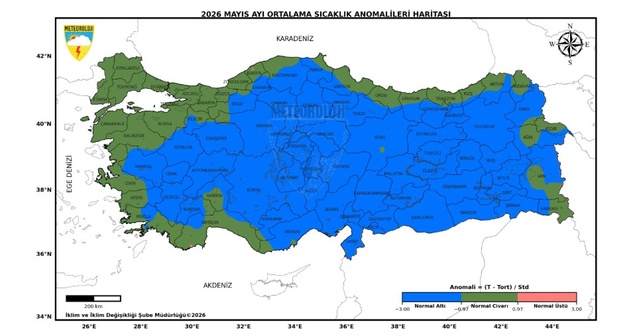 2026 Mayıs Ayı Sıcaklık Rekorları