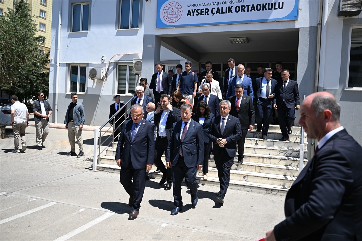 TBMM Komisyonu Kahramanmaraş\'taki Okul Saldırısını Yerinde İnceledi