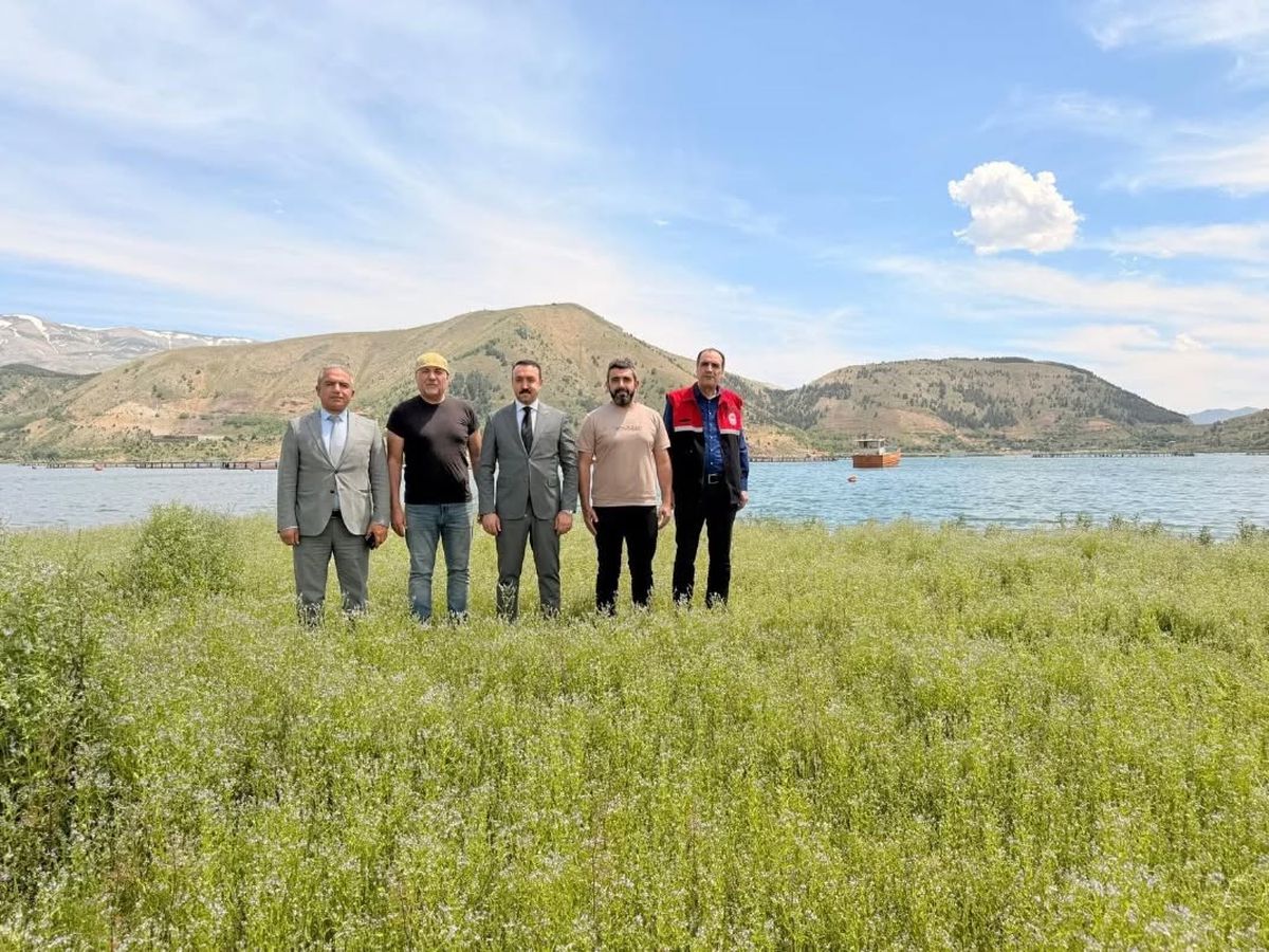 Çat Barajı\'ndaki Yüzen Adalar Koruma Projesi Başlatıldı